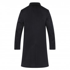 Woolen Tweed Overcoat